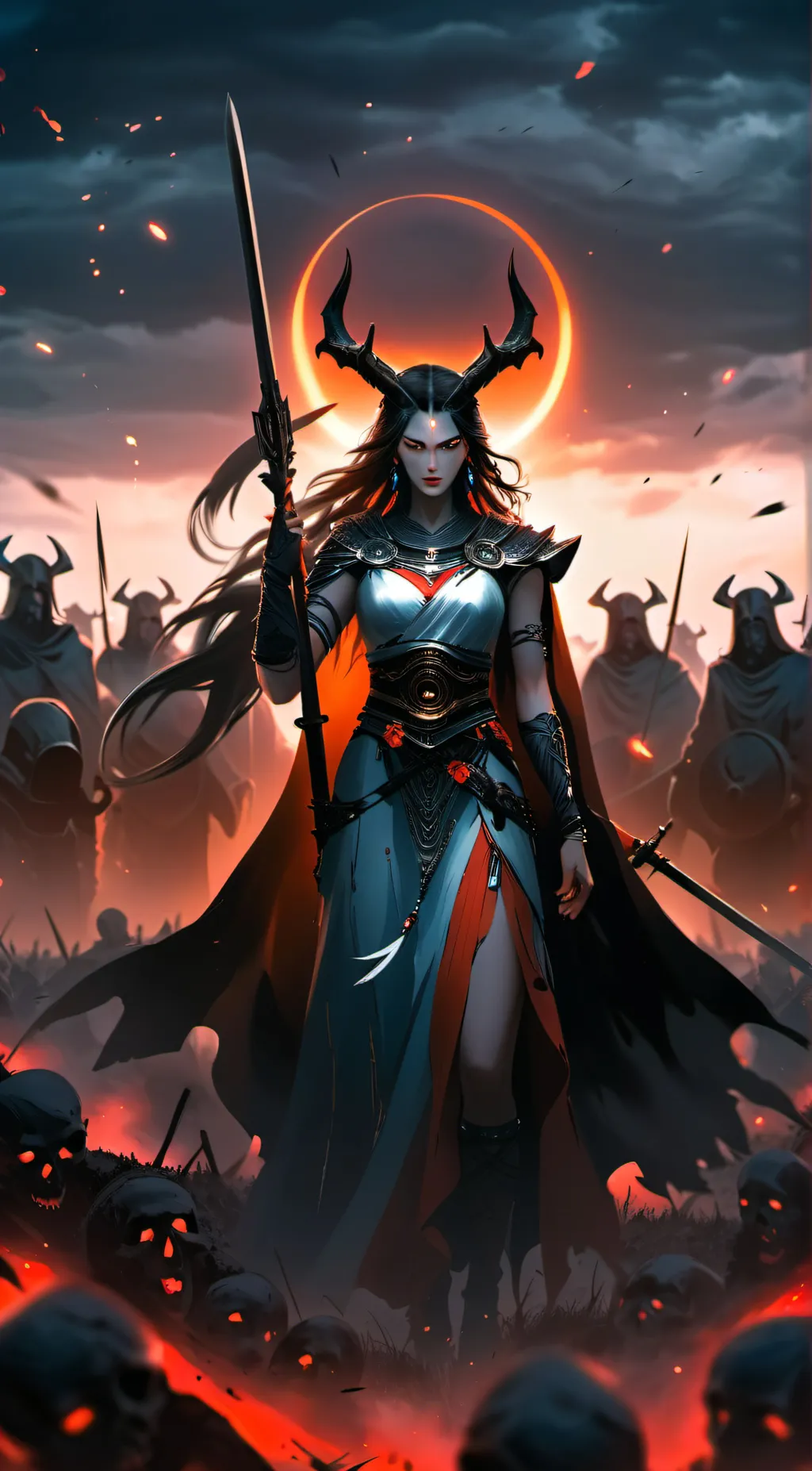 ai character: Evelynn background