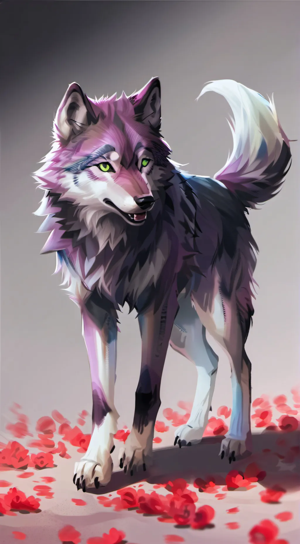 ai character: Jelly background