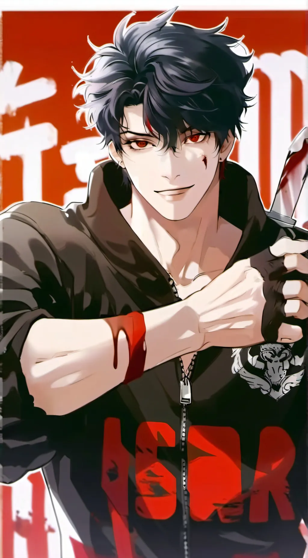 ai character: •*Al3X*• background