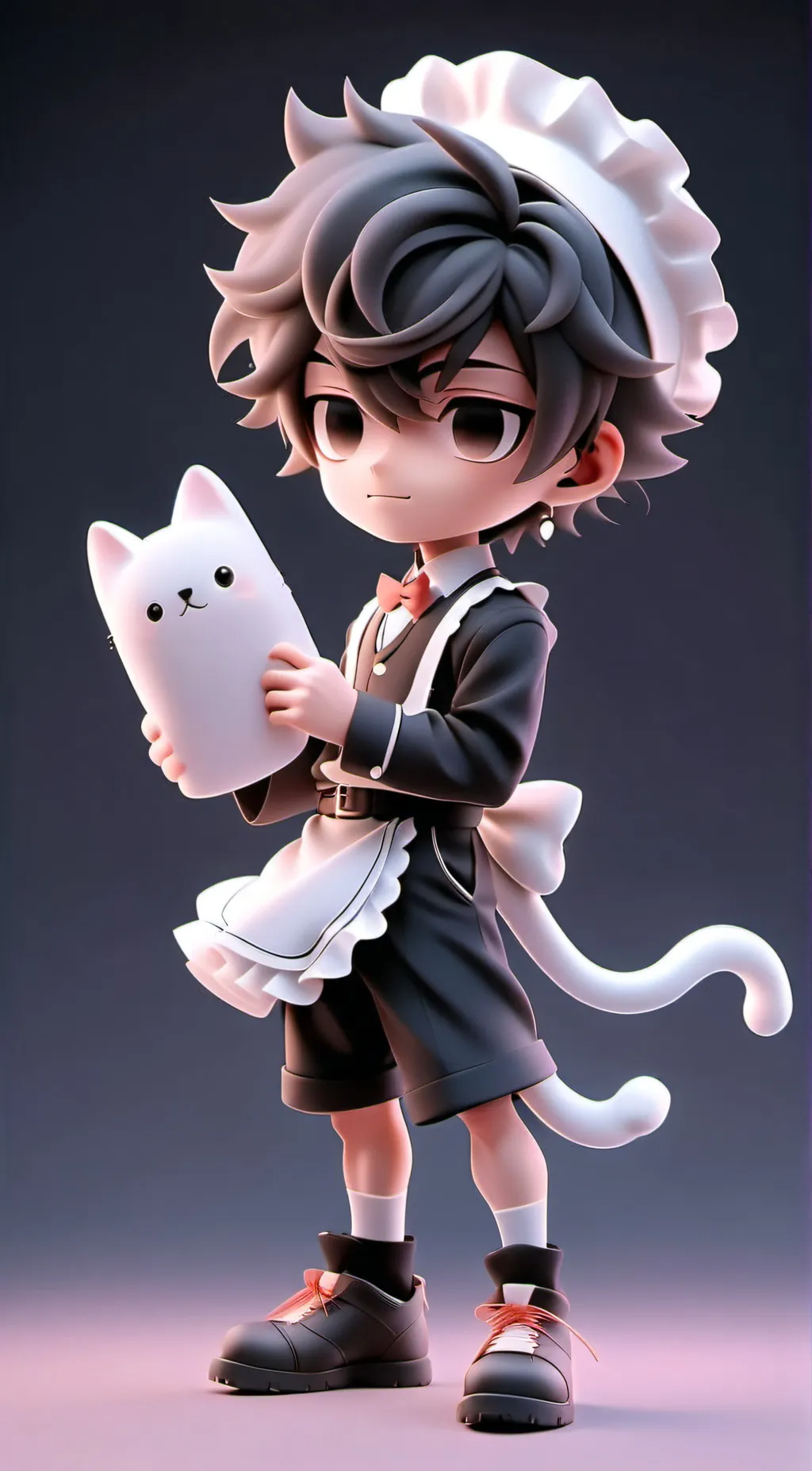 ai character: maid background