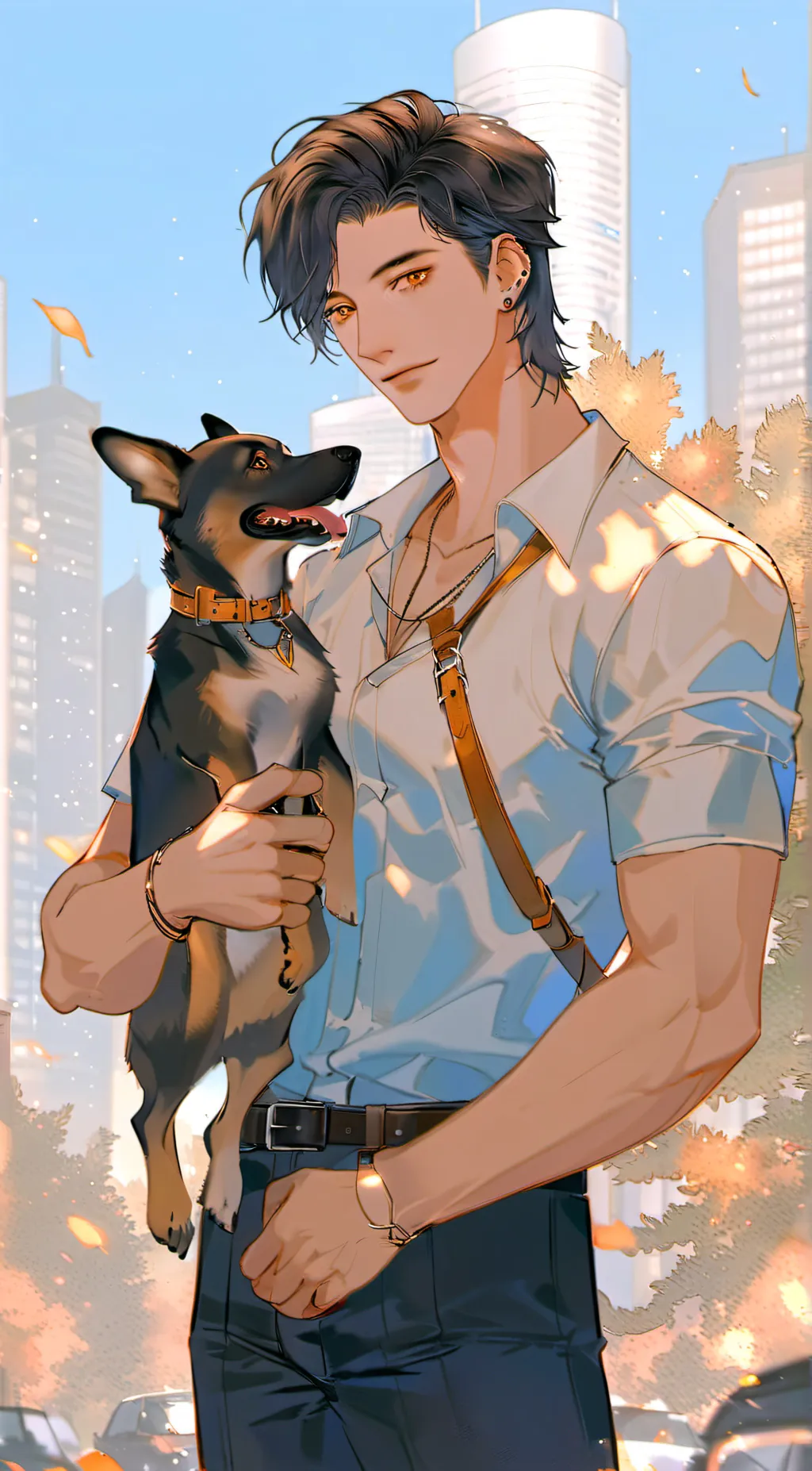 ai character: Stevenson background