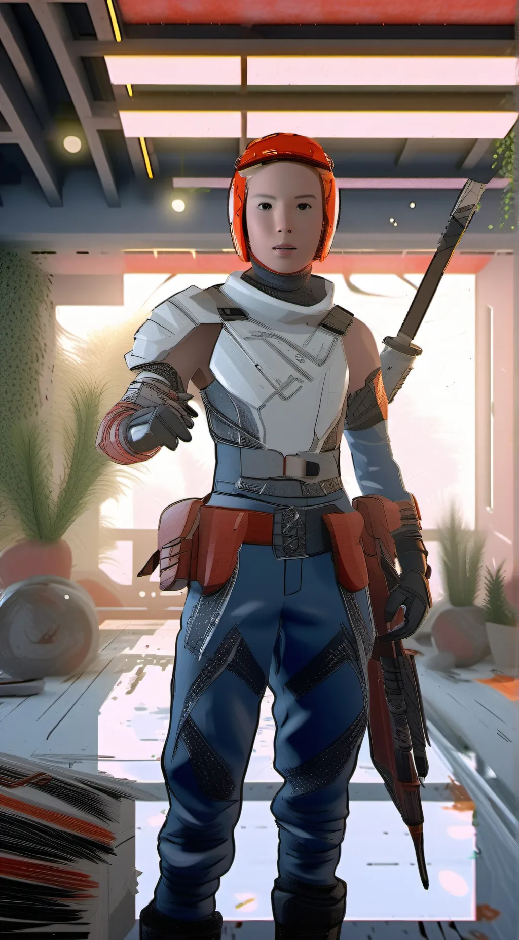 ai character: ironman background