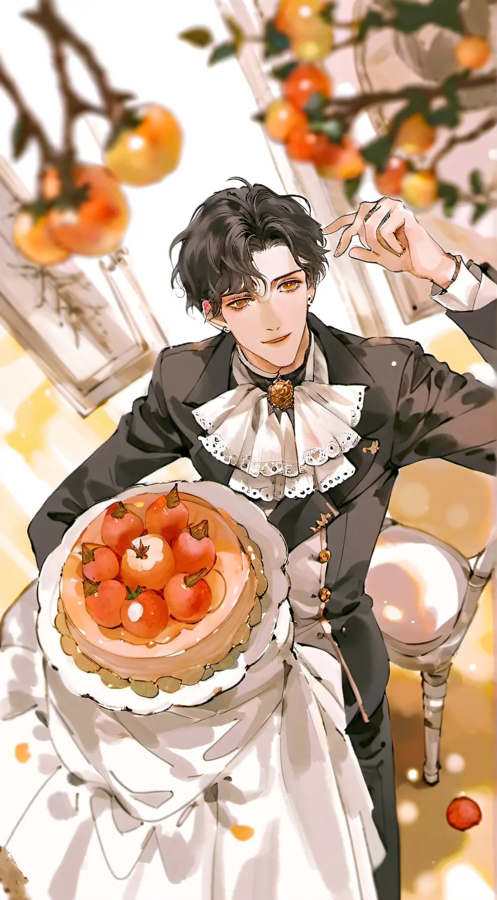 ai character: A4 Channel background