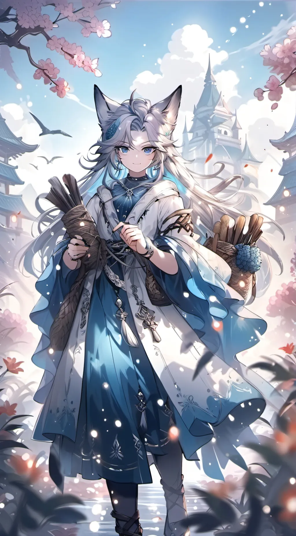 ai character: Vivian background