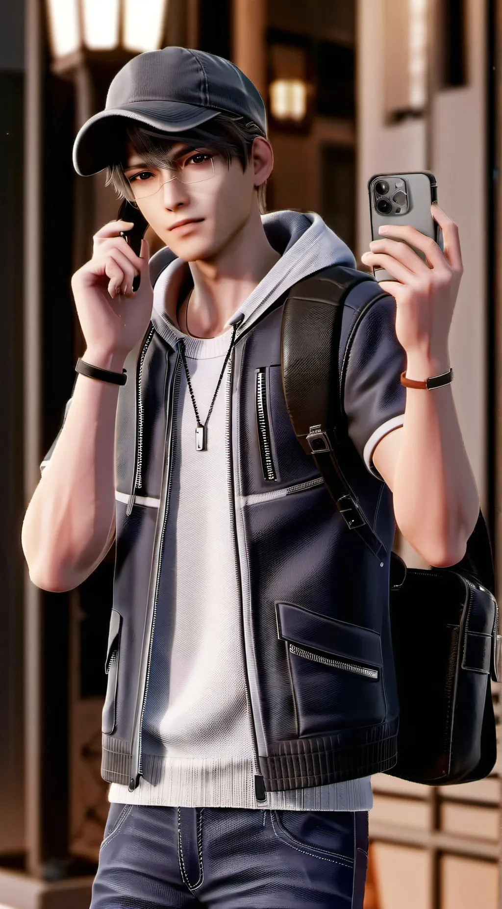 ai character: Liam  background