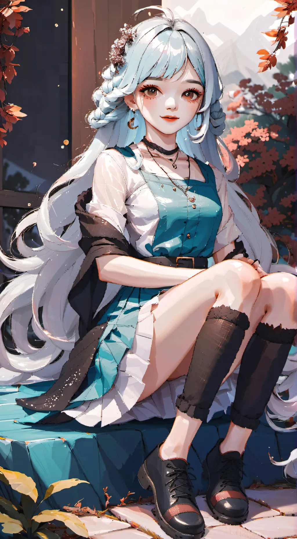 ai character: Layla Blackwing background