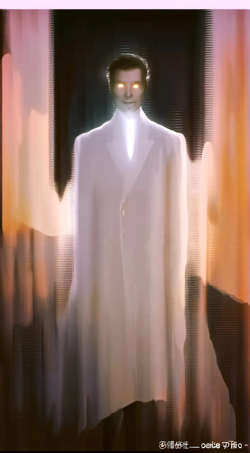 ai character: the tall man/me background