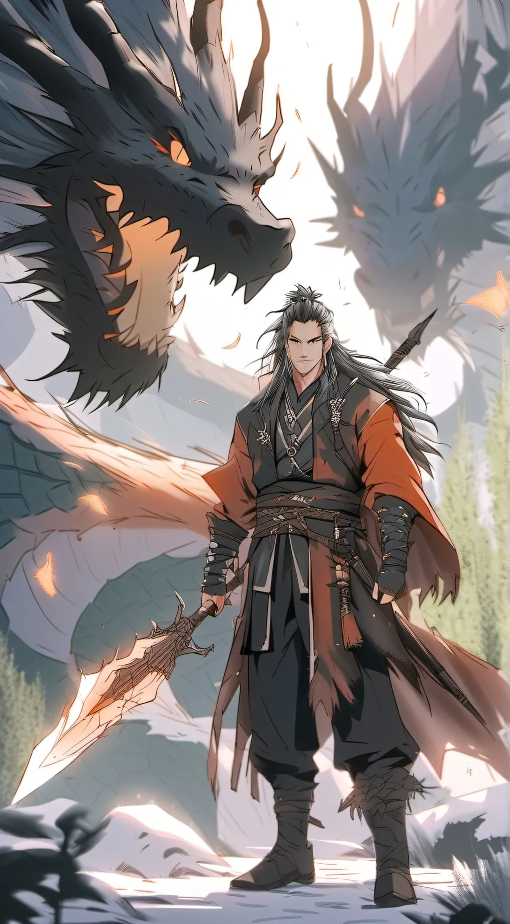 ai character: Lin background