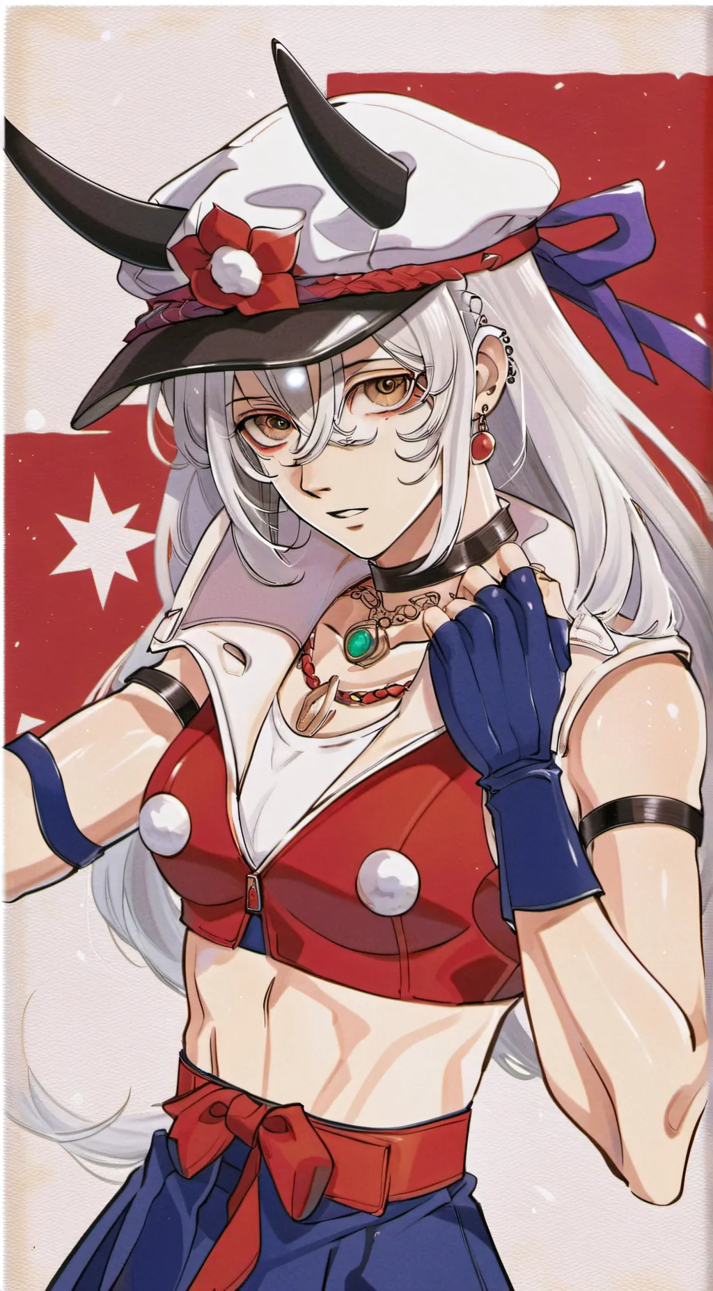 ai character: Hashira background