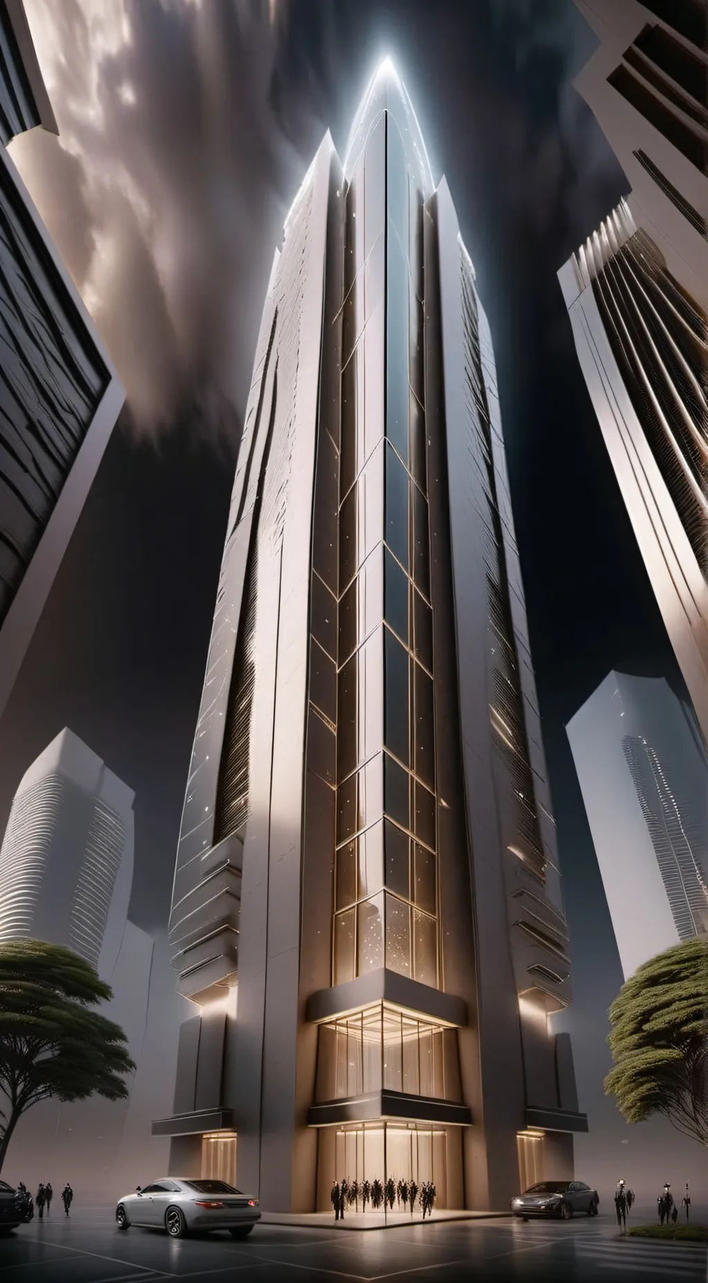 ai character: ALL AI GENERATED background