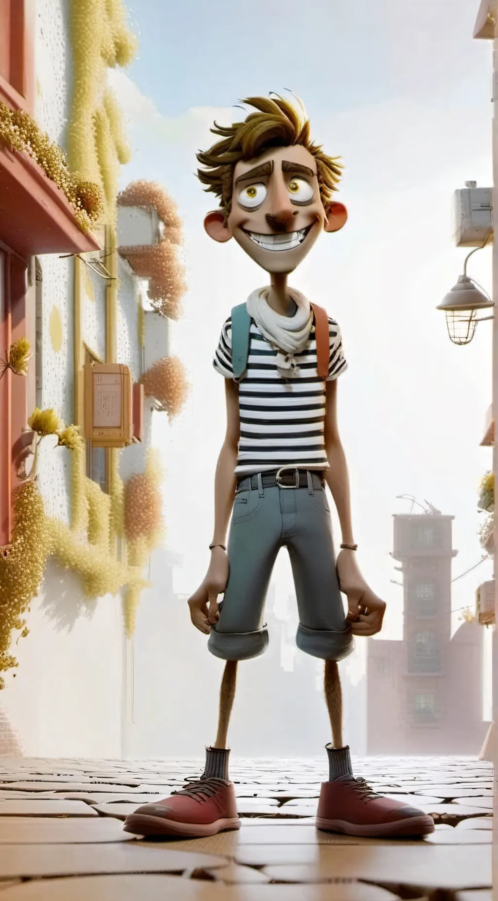 ai character: Max background