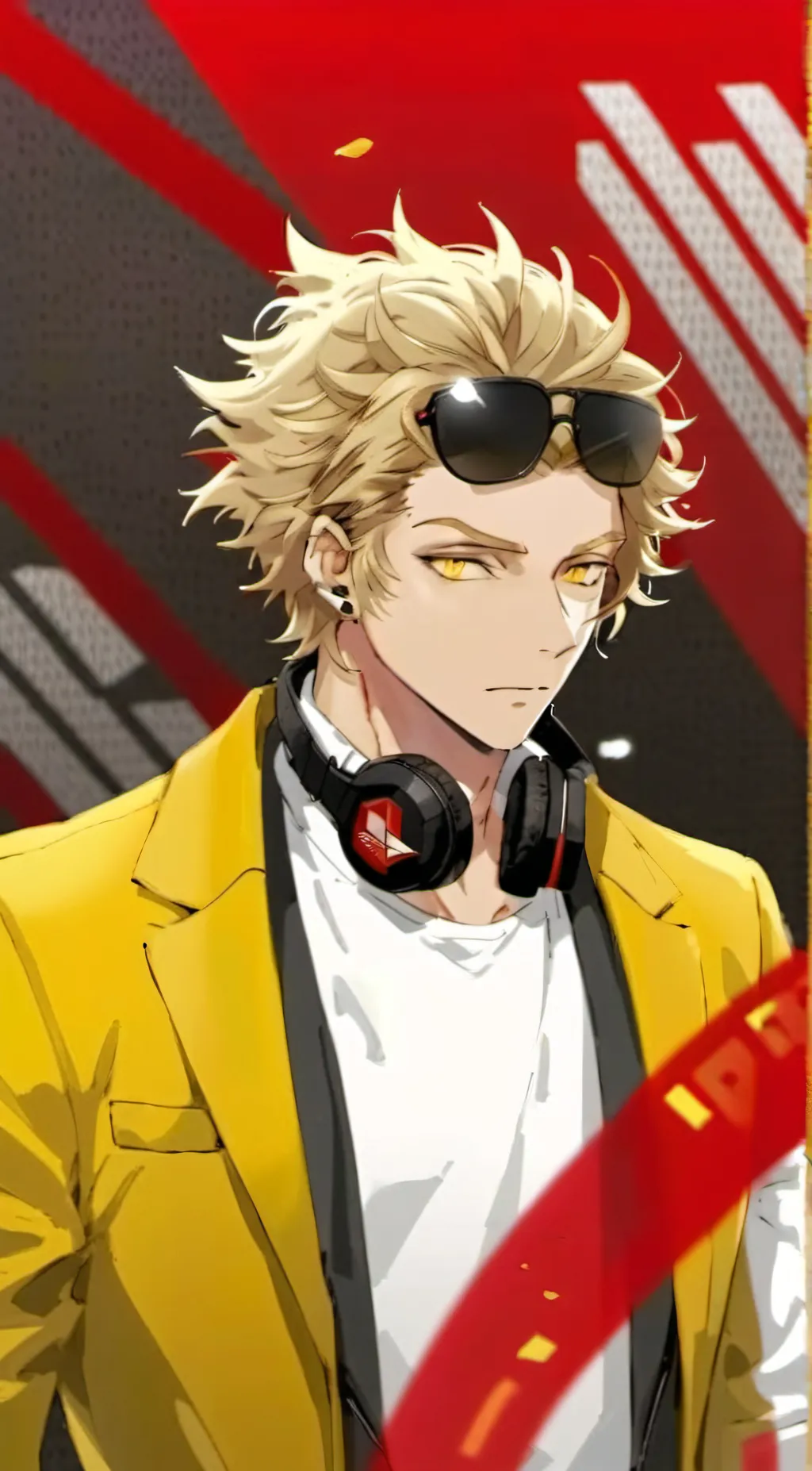 ai character: Hawks from mha background