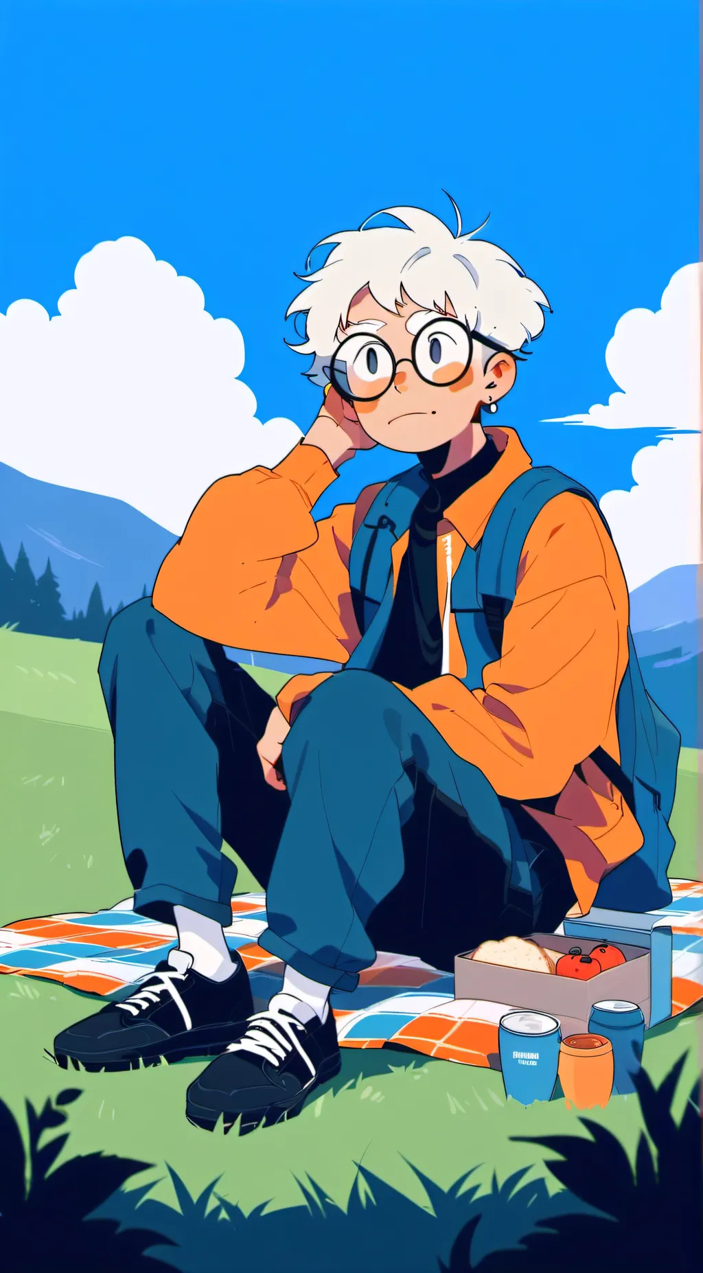 ai character: Max  background