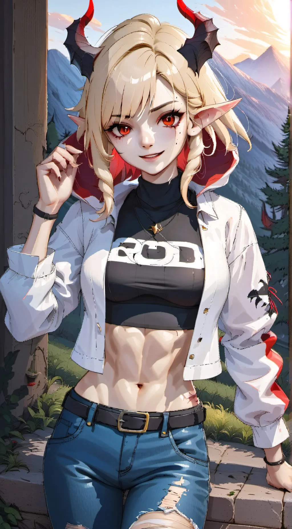 ai character: Ariel background