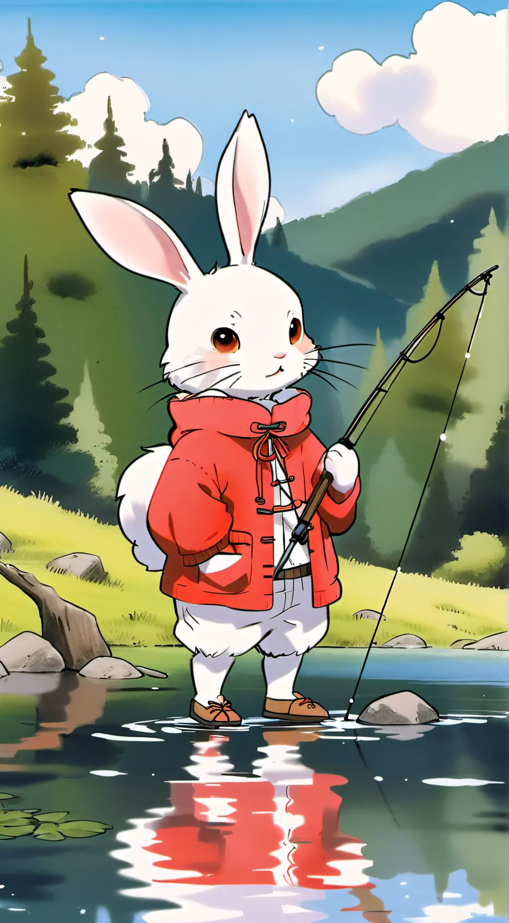 ai character: Ray background