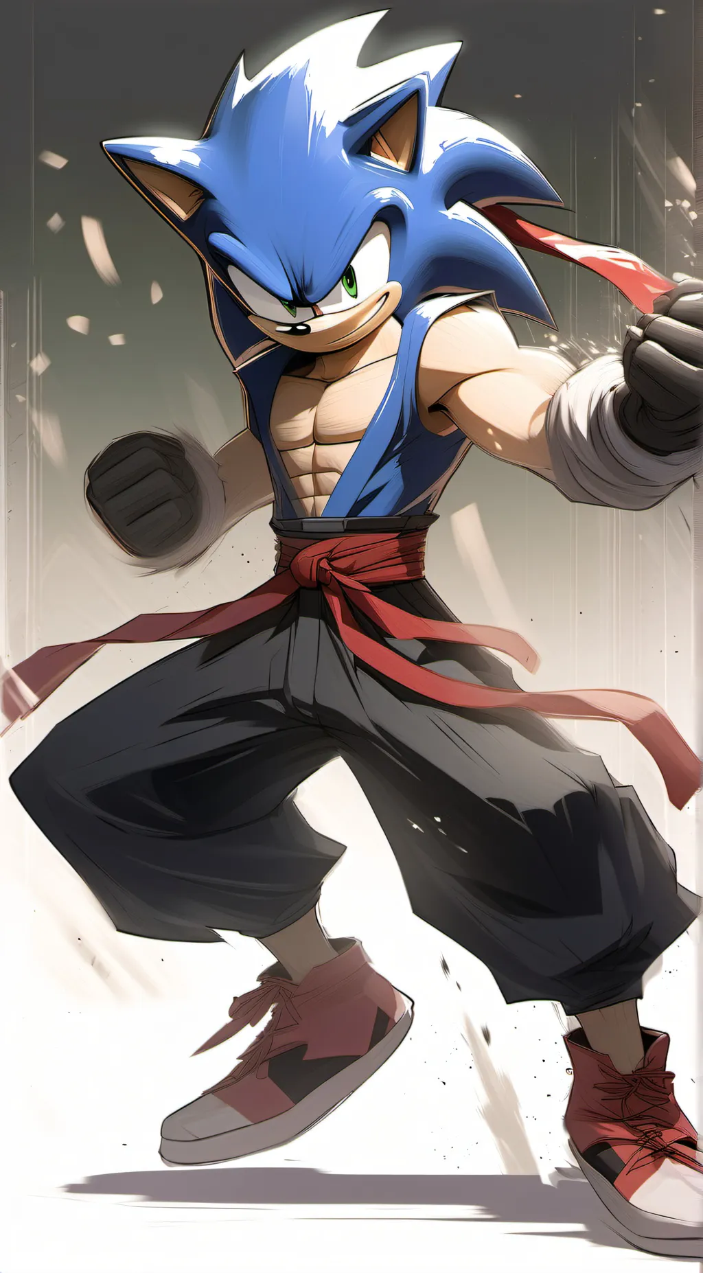 ai character: Sonic {diff cosmo} background