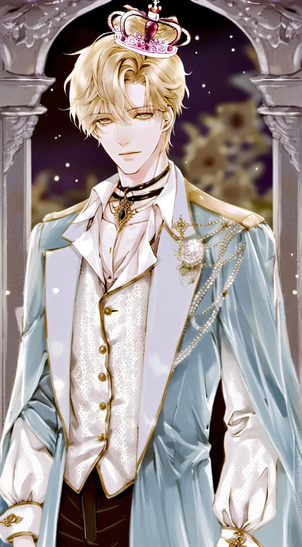 ai character: Leon background