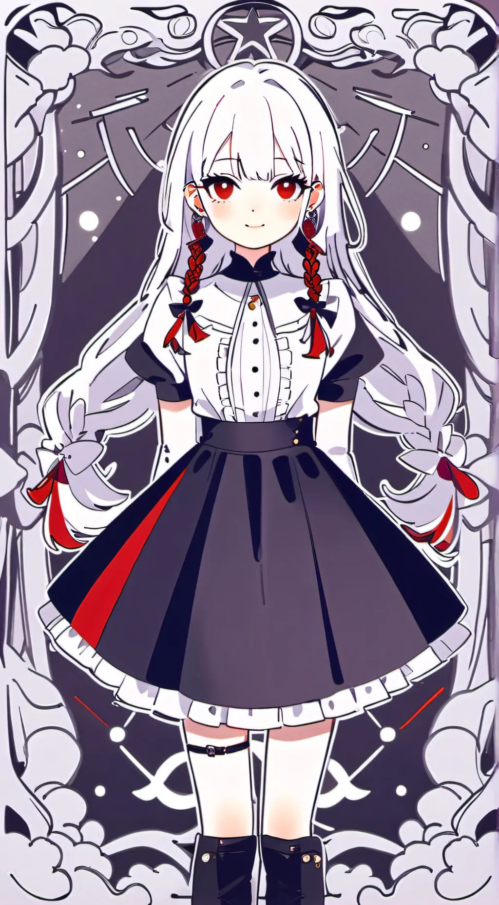 ai character: kny background