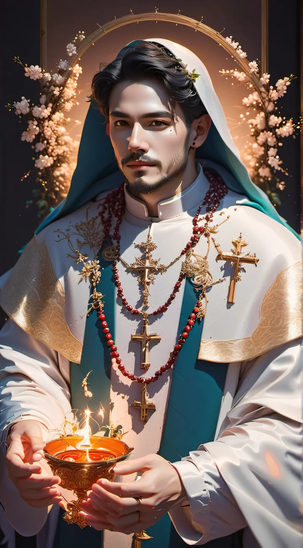 ai character: Alexander  background