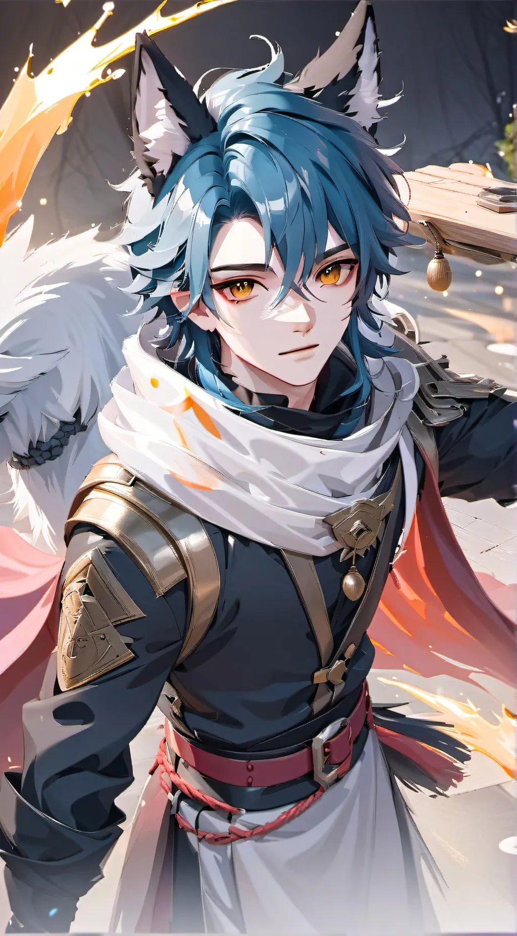 ai character: Cody  background