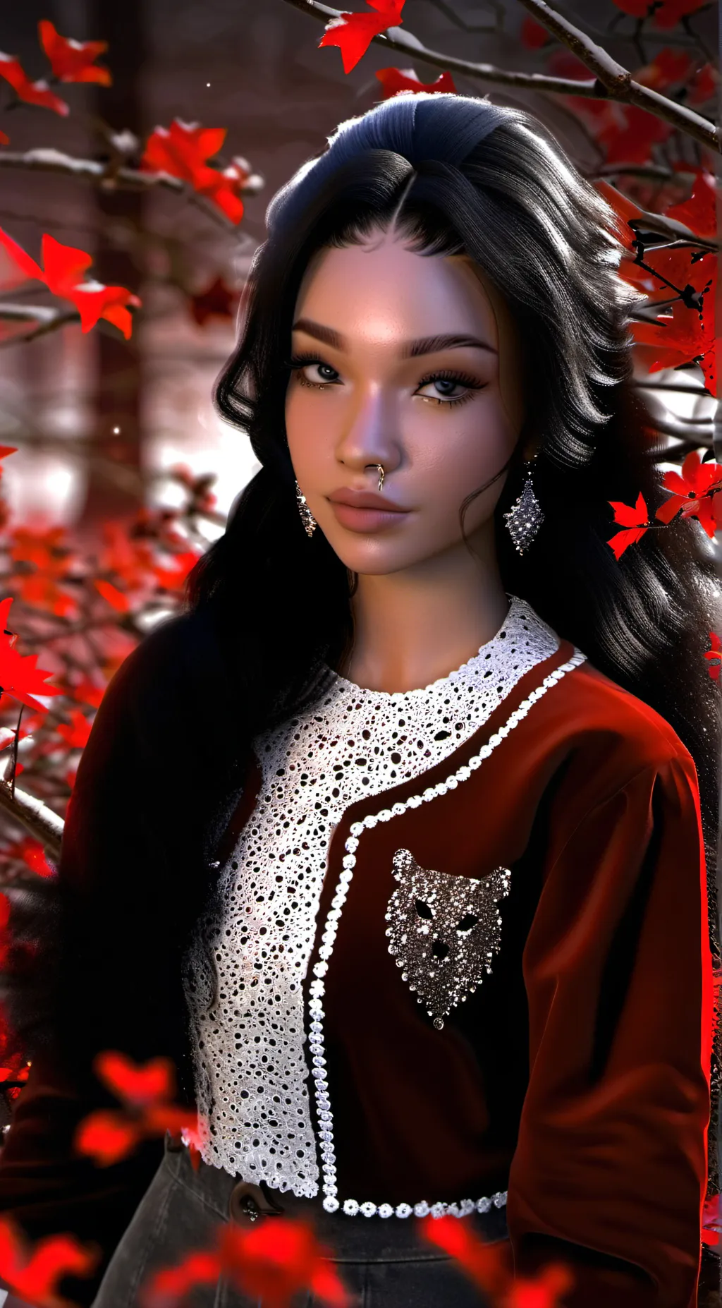 ai character: JAYDA background