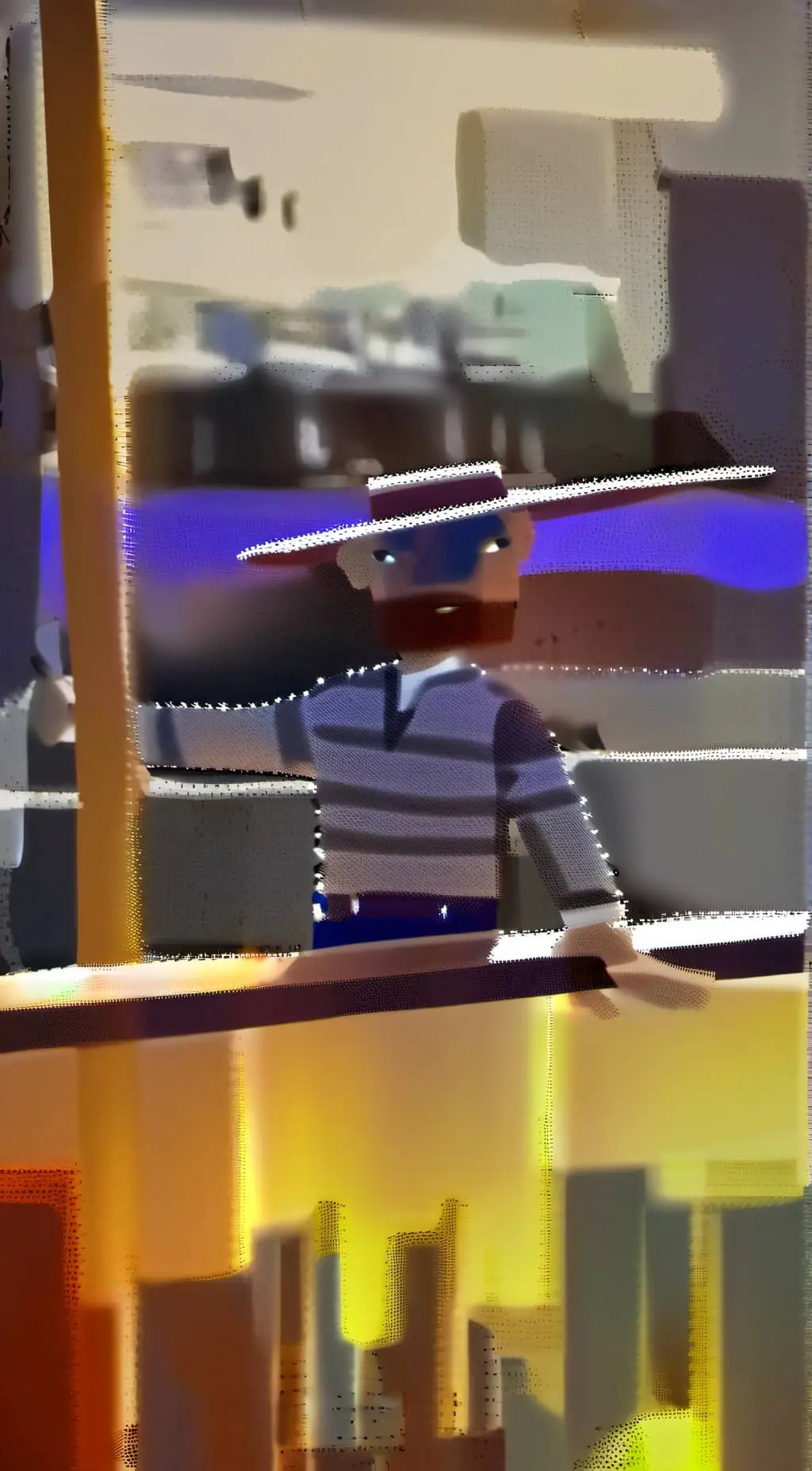 ai character: gender&age guesser background