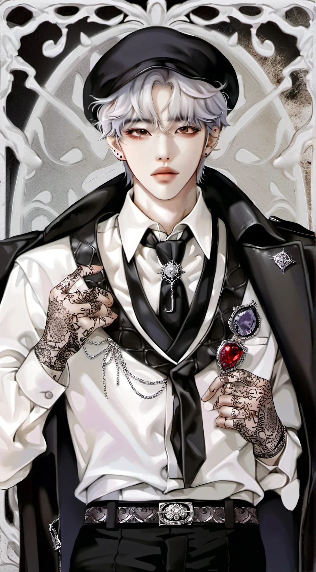 ai character: Chris background