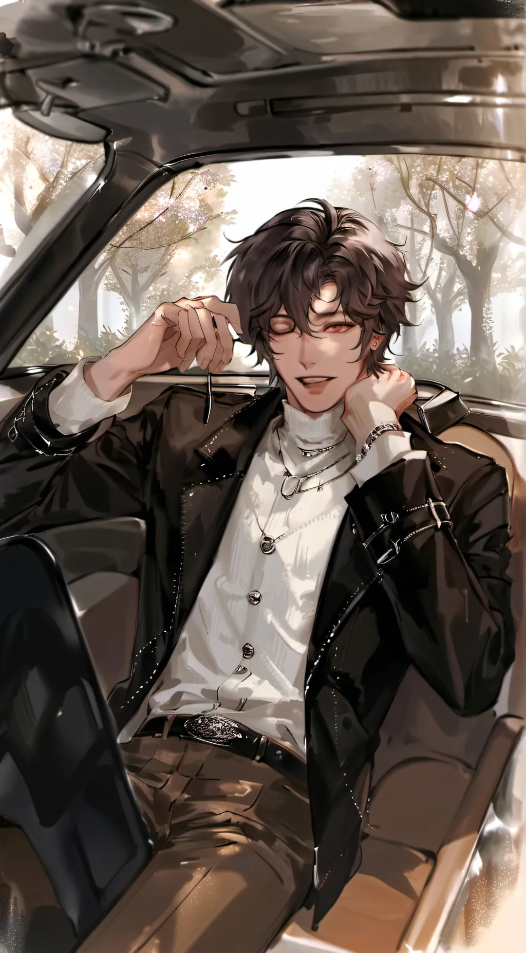 ai character: Aaron background