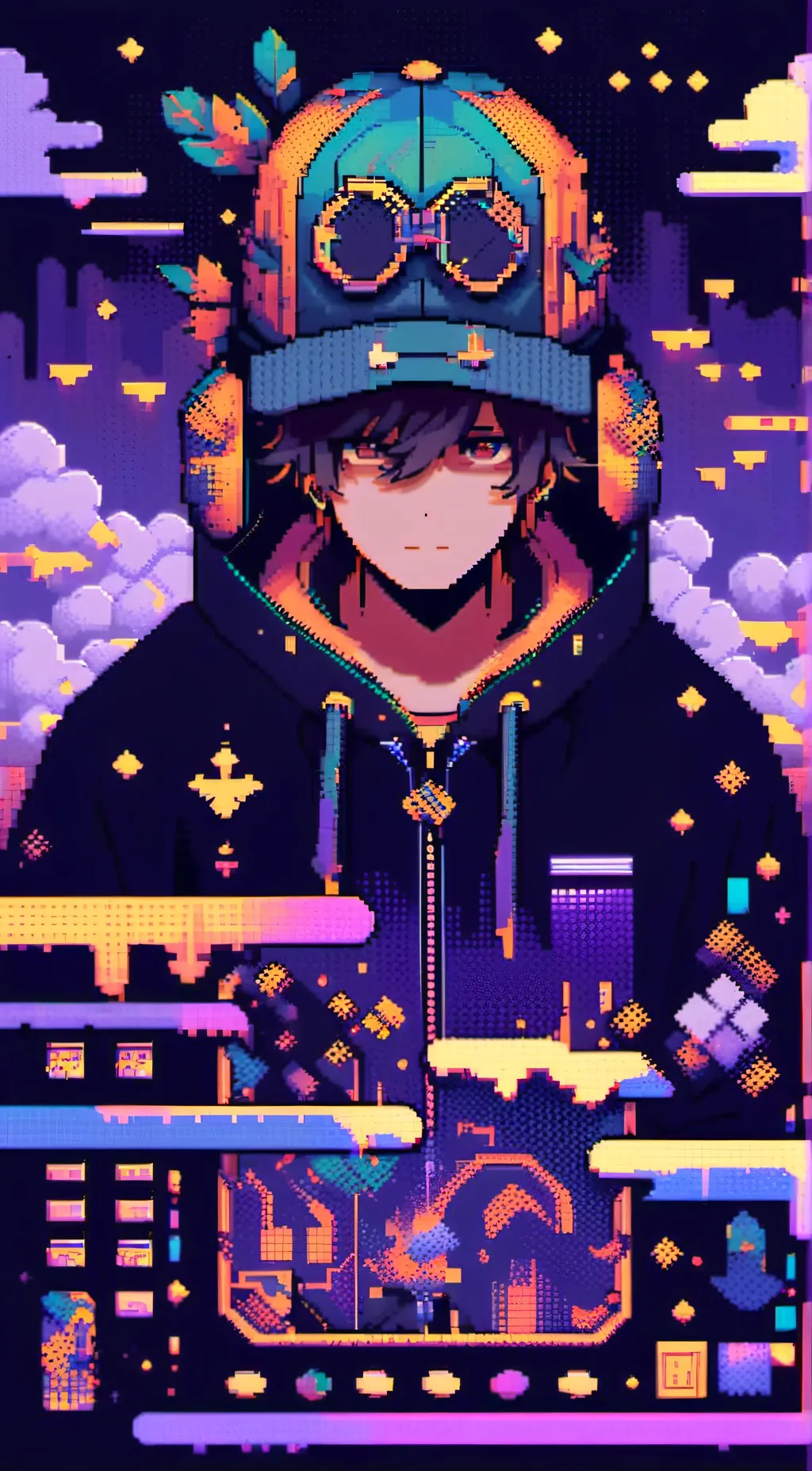 ai character: .crystal. background