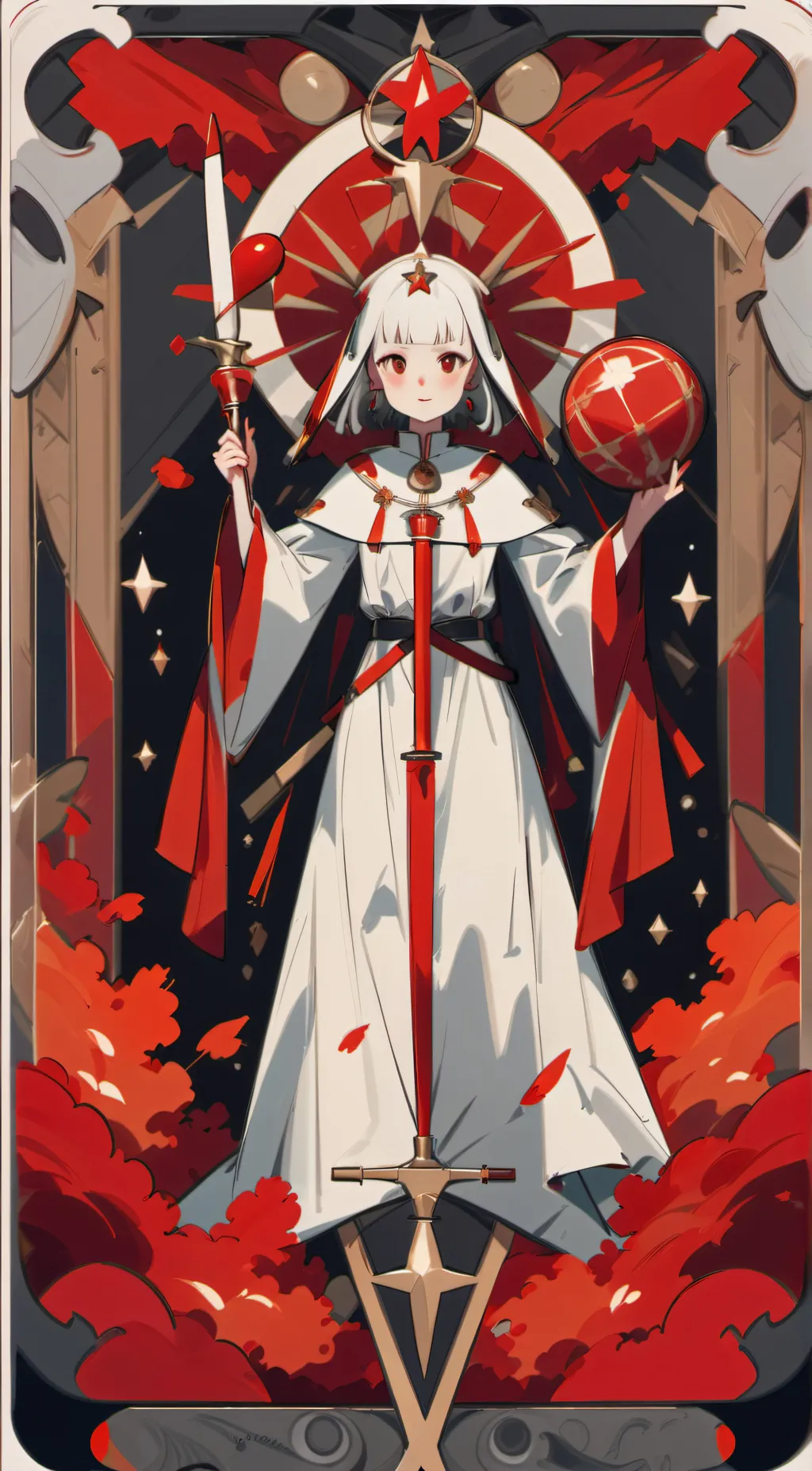 ai character: HH IN UR HOUSE background