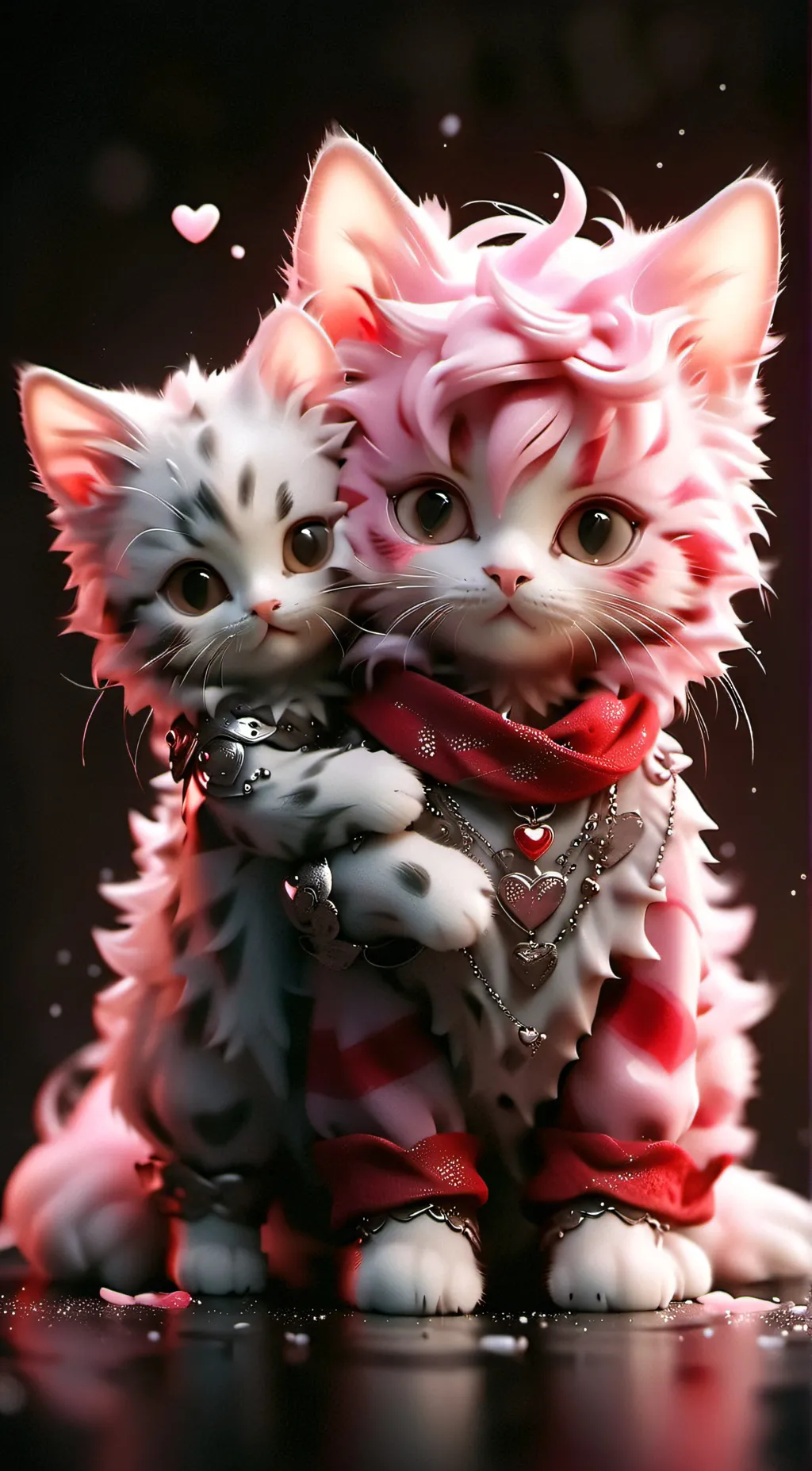 ai character: Gum and Oreo background