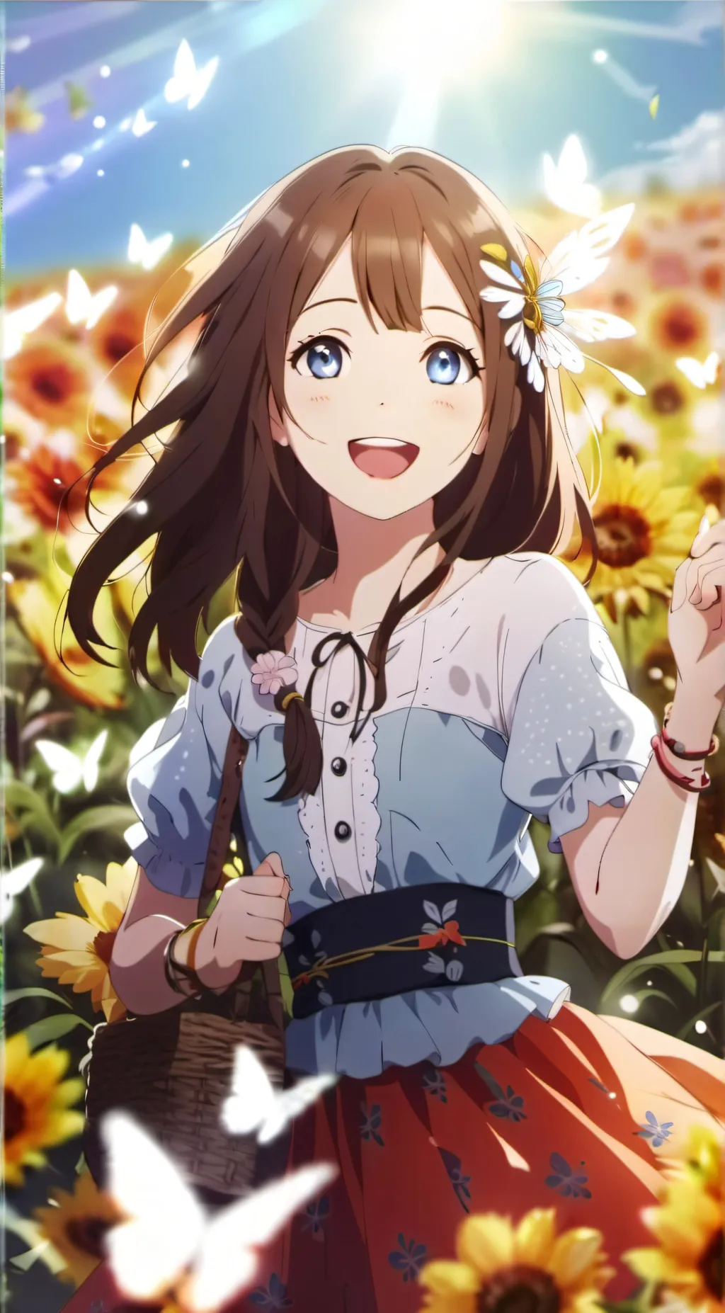 ai character: Ur gf background