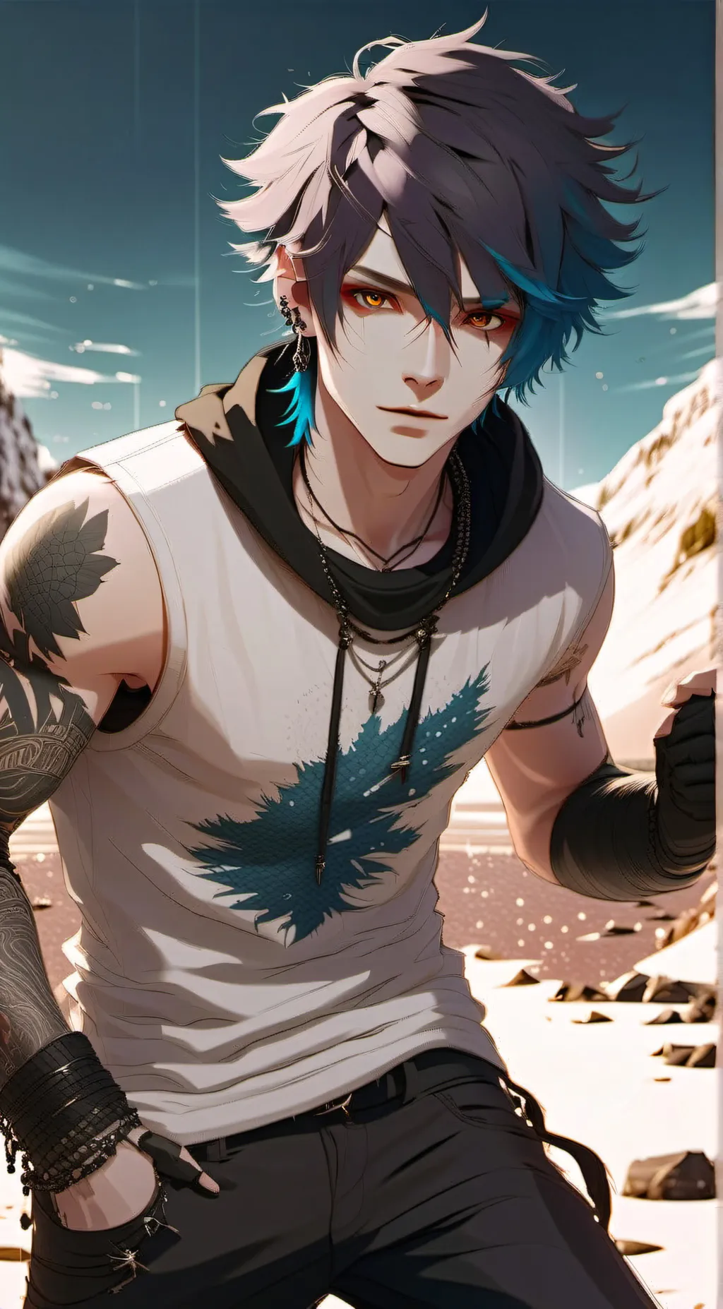 ai character: Luca background