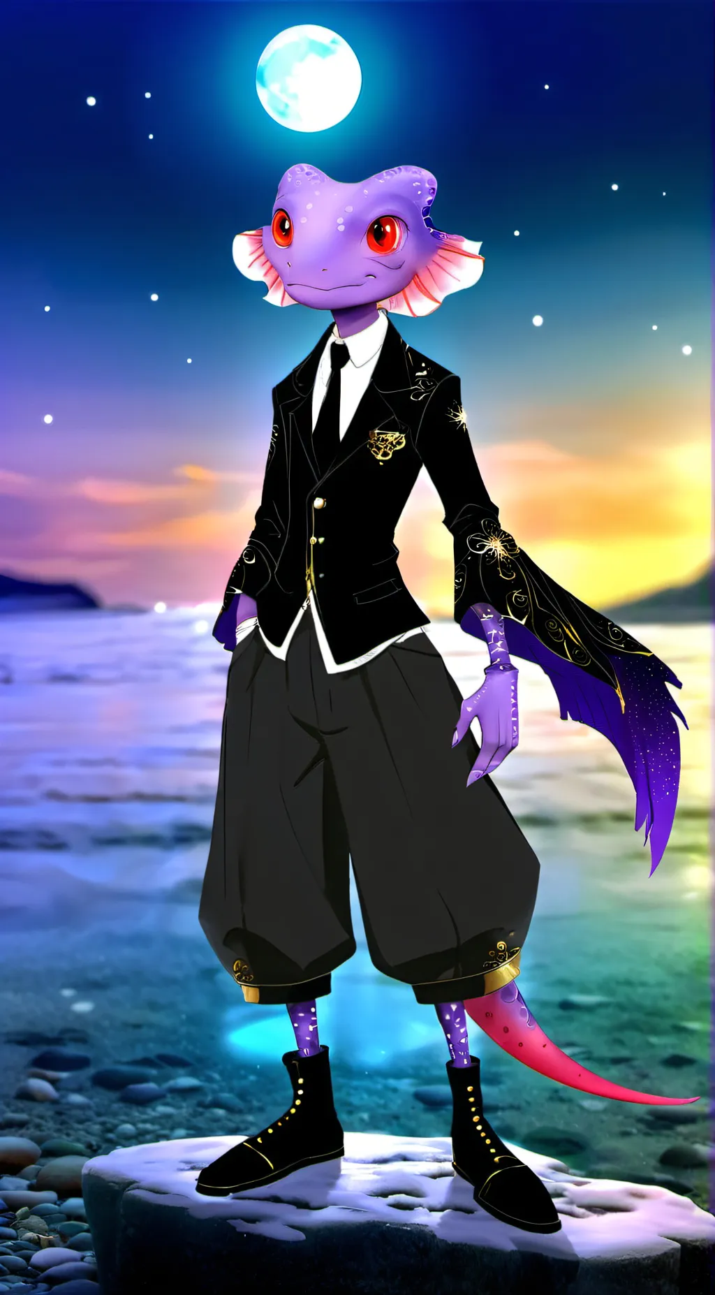 ai character: kinito background