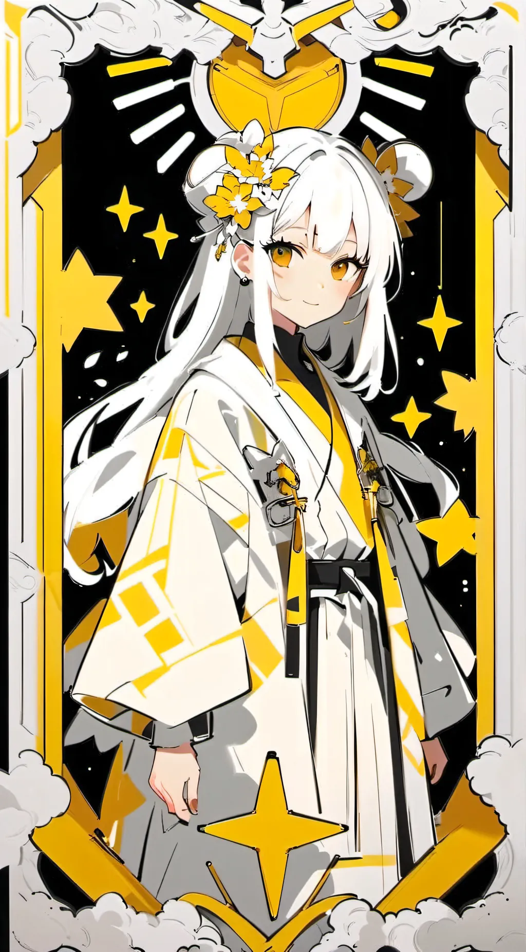 ai character: Ayame background