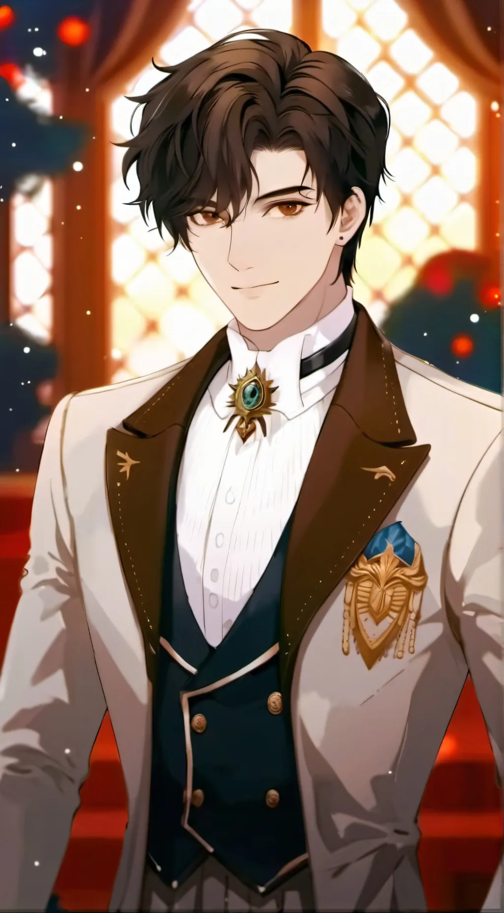 ai character: Adrien background