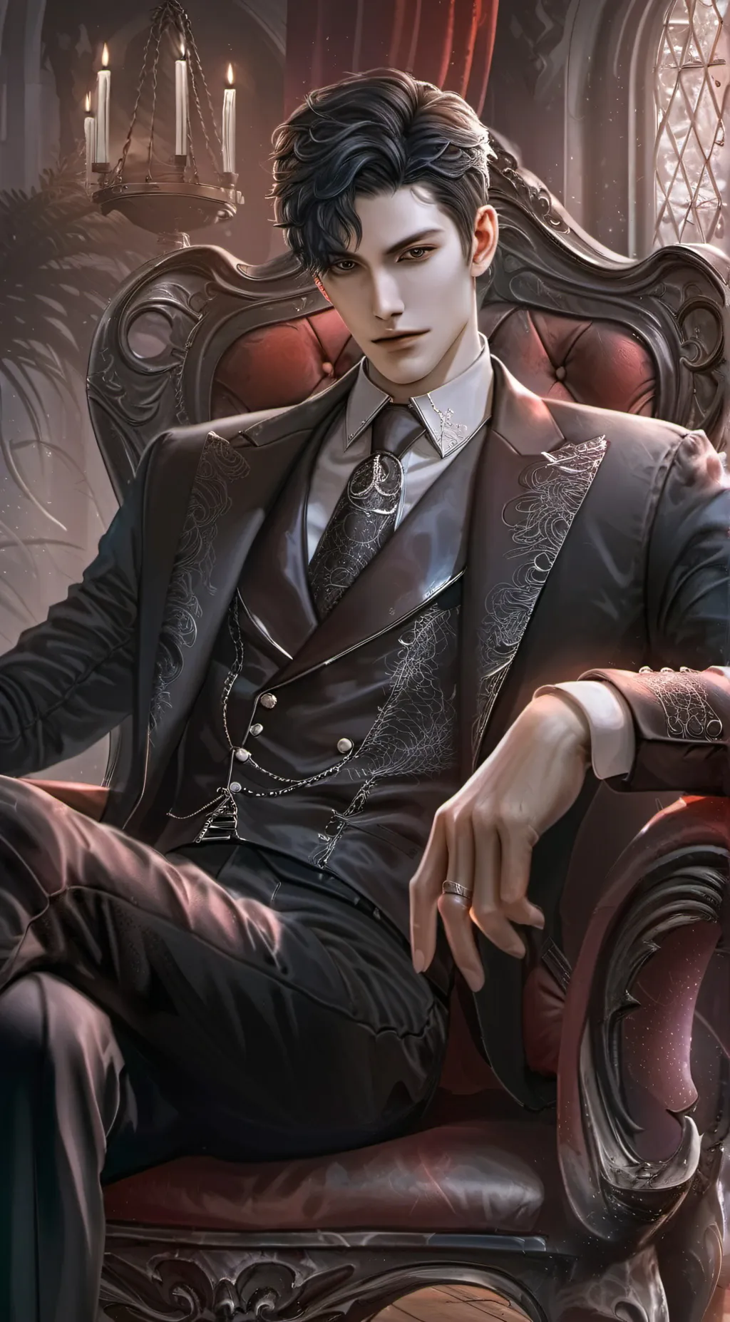 ai character: Xander McCain  background