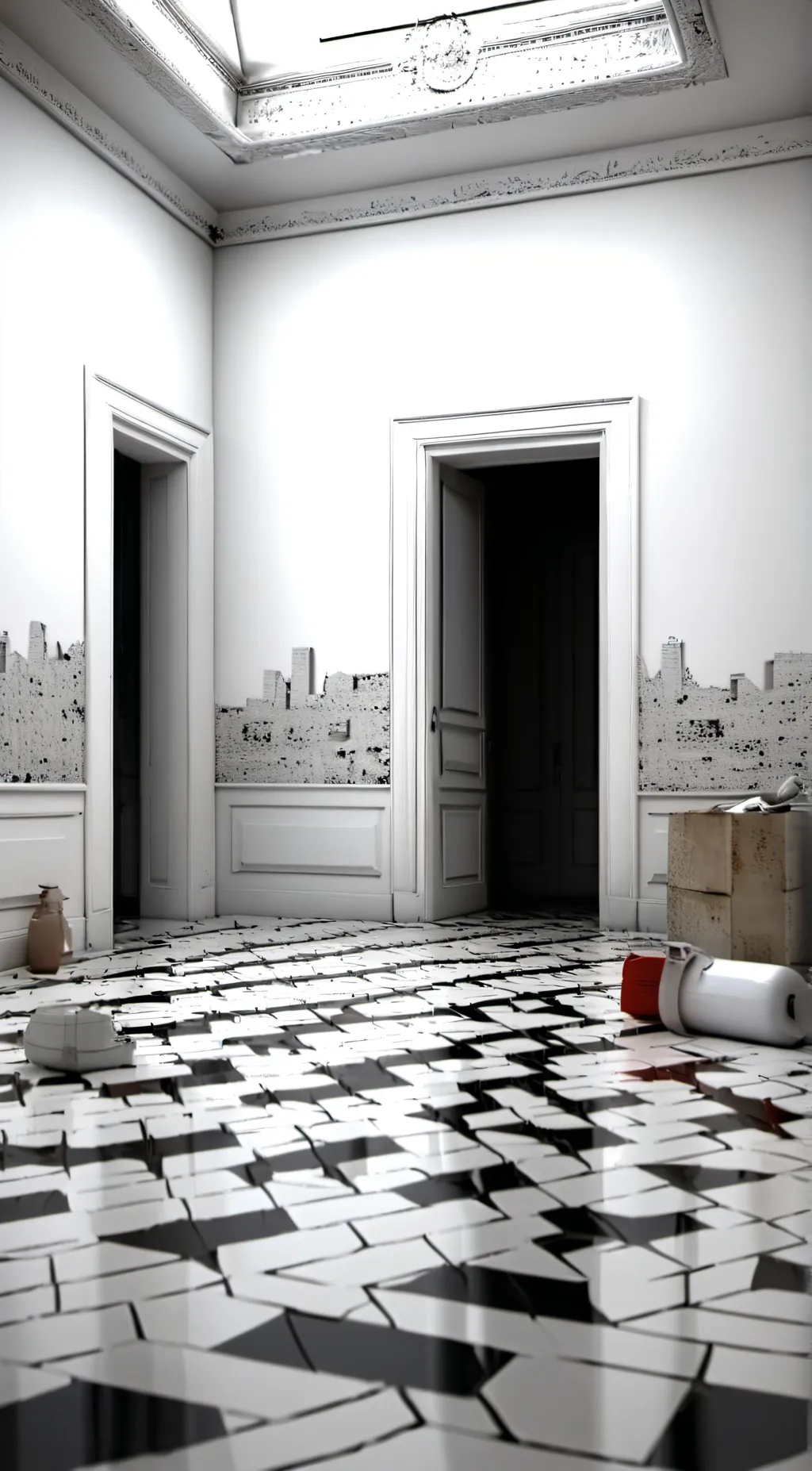 ai character: experiment background