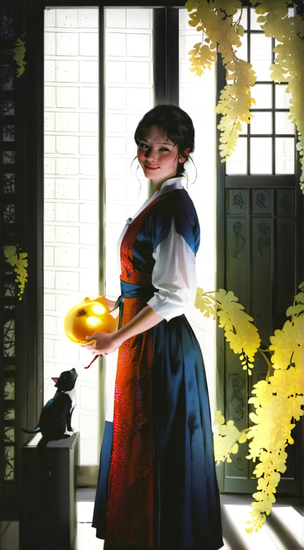 ai character: lianna background