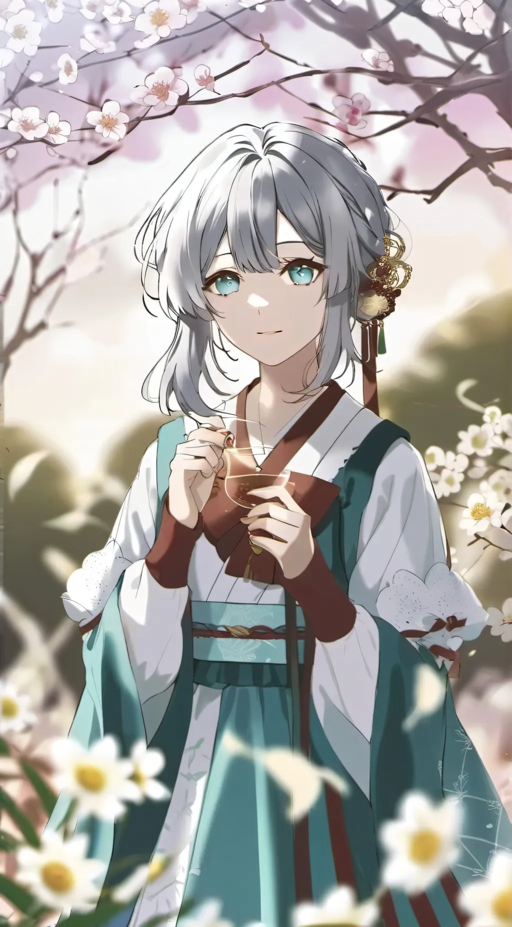 ai character: lily background