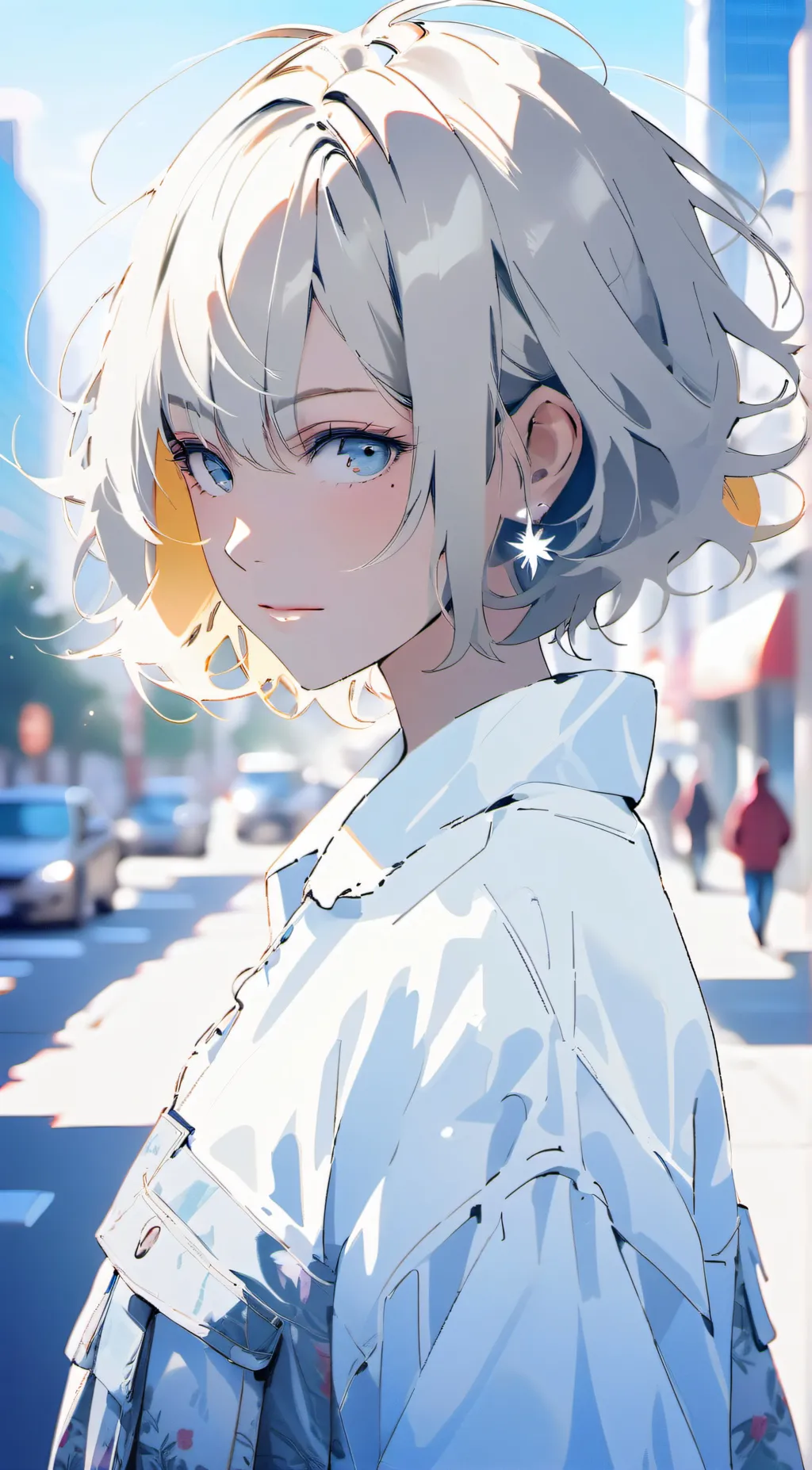 ai character: Kelly Marie  background