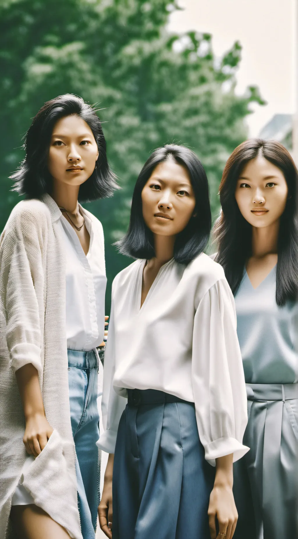 ai character: Girl Group background