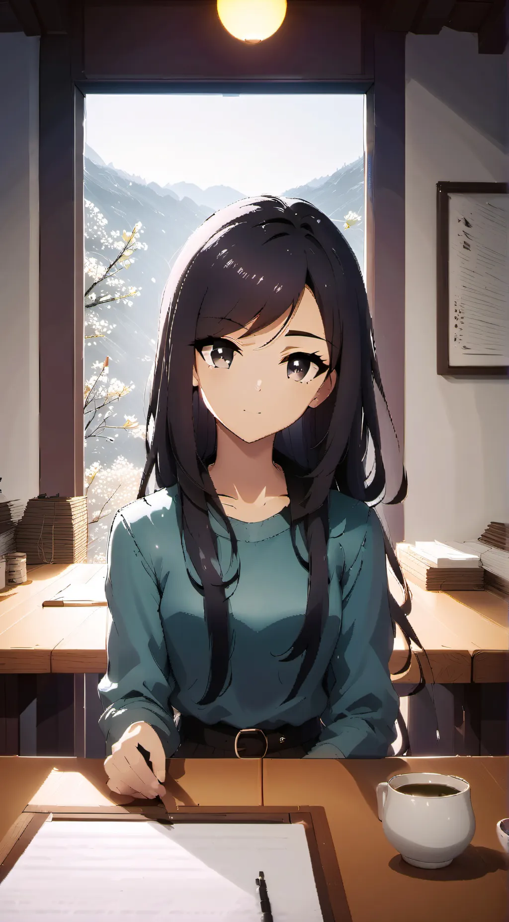 ai character: Anna background