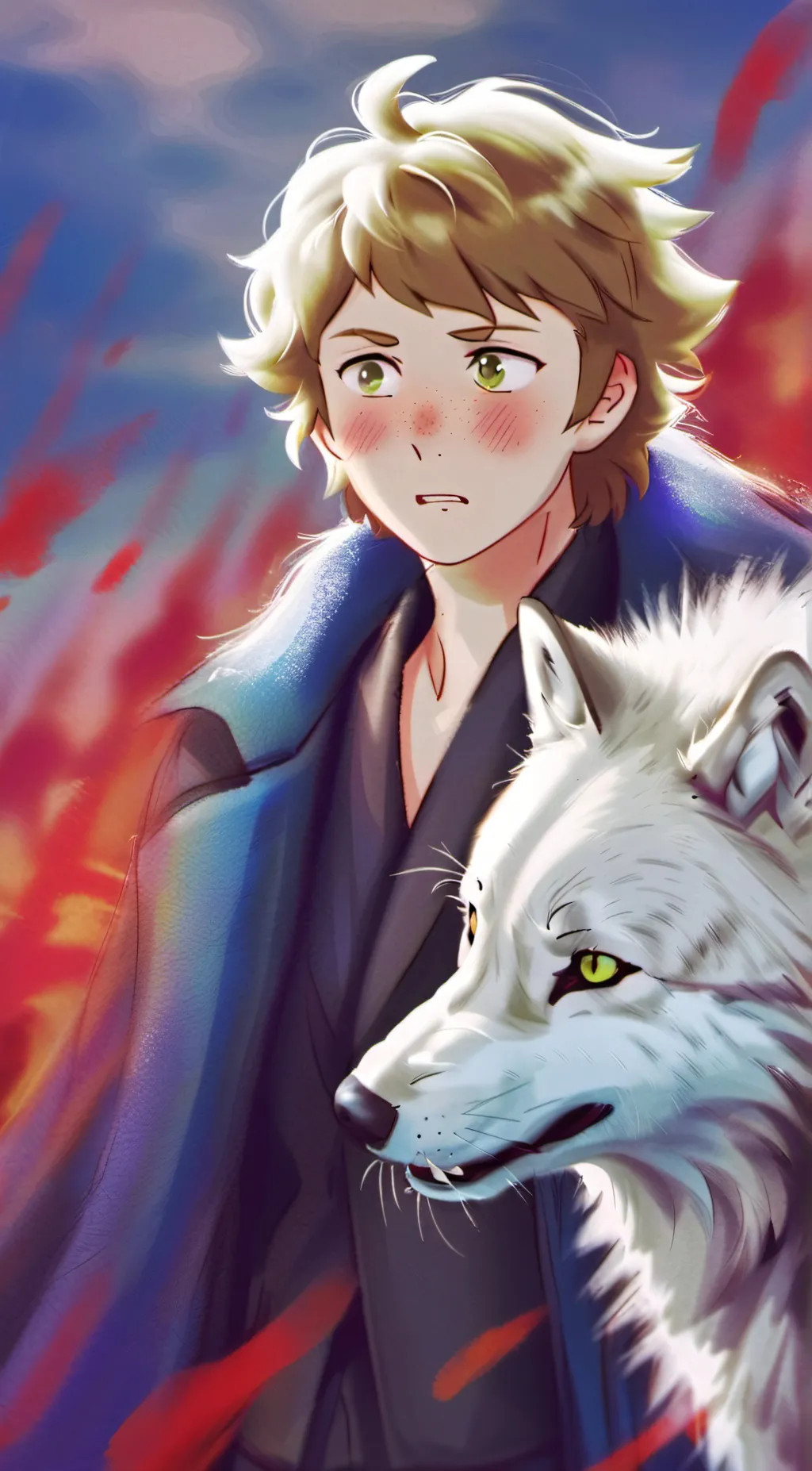 ai character: Clayton  background