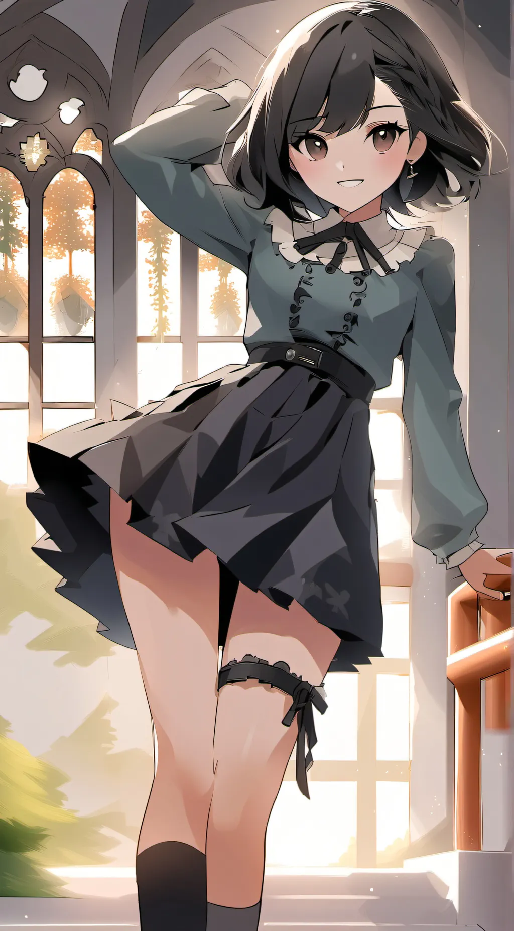 ai character: Erica  background