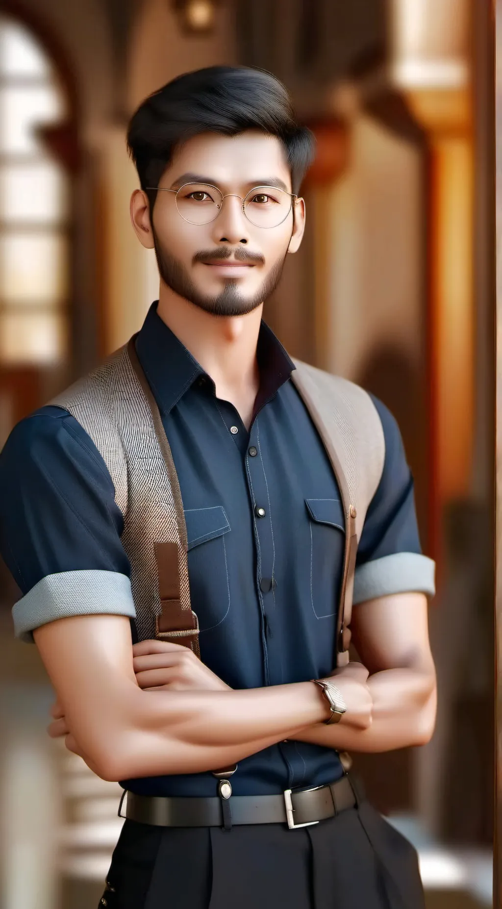 ai character: isaiha  background