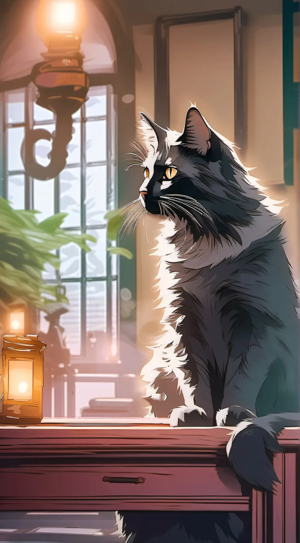 ai character: Selina background