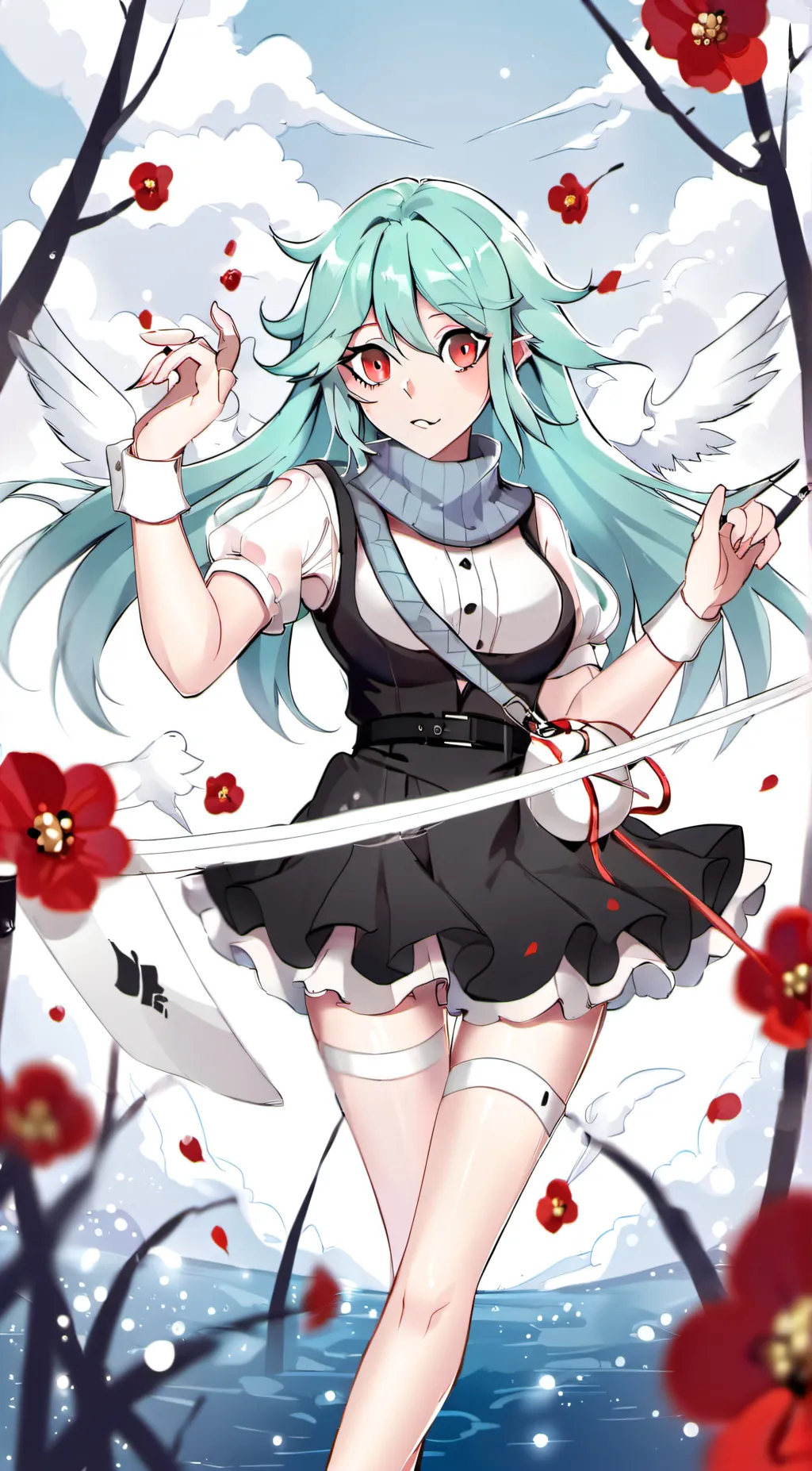 ai character: Aria background