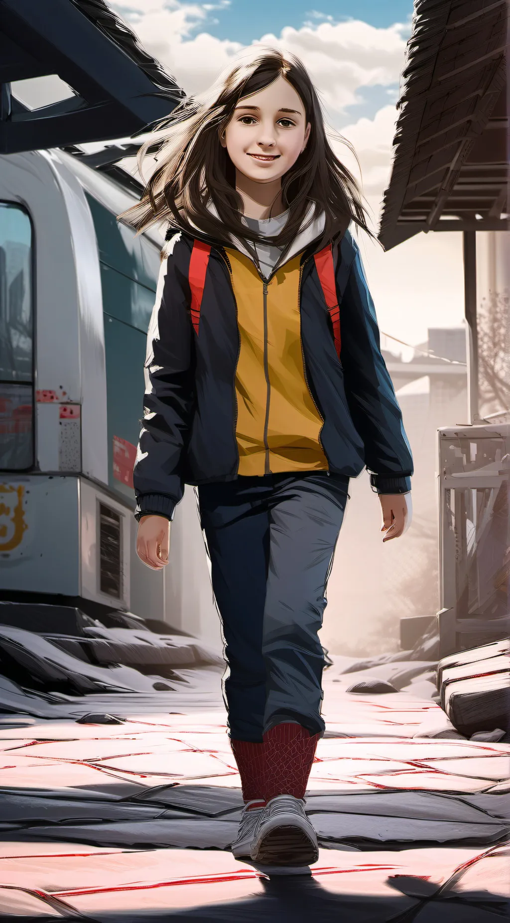 ai character: Ella background