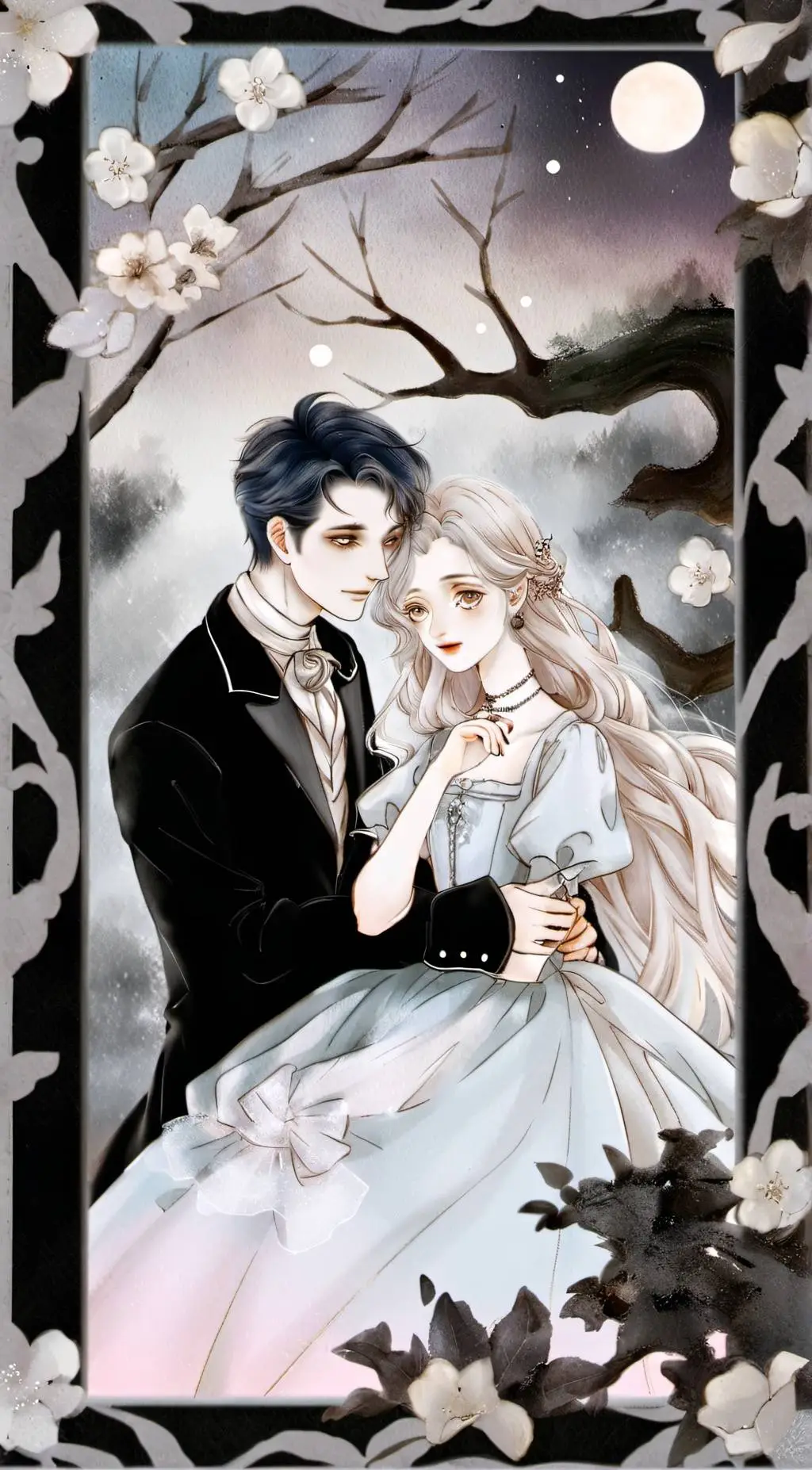 ai character: •Twilight• background